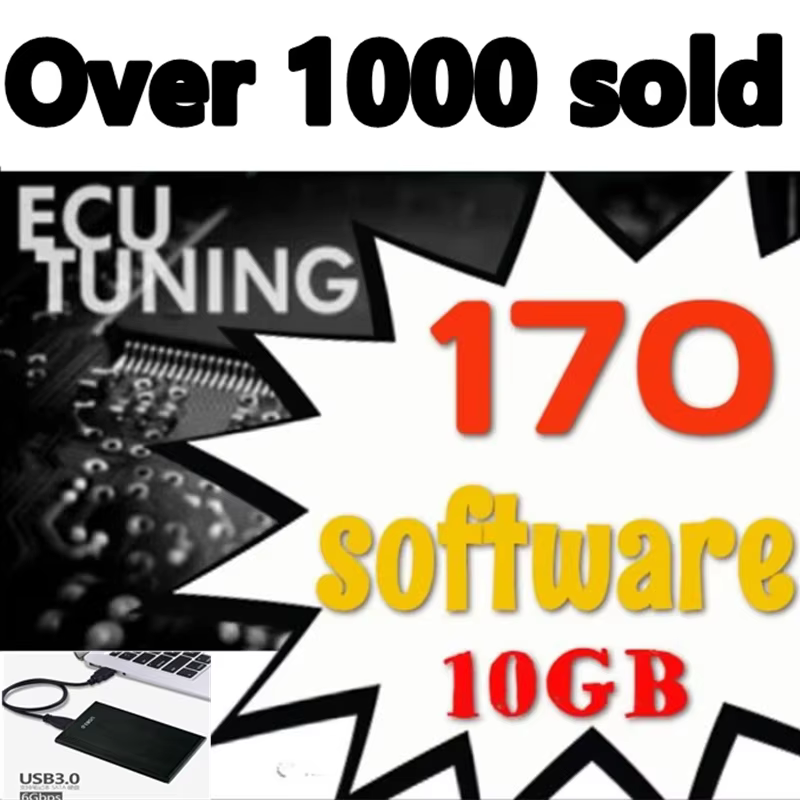170 ECU Tuning softwares + 17gb ECU dumps (After extract) big promotion