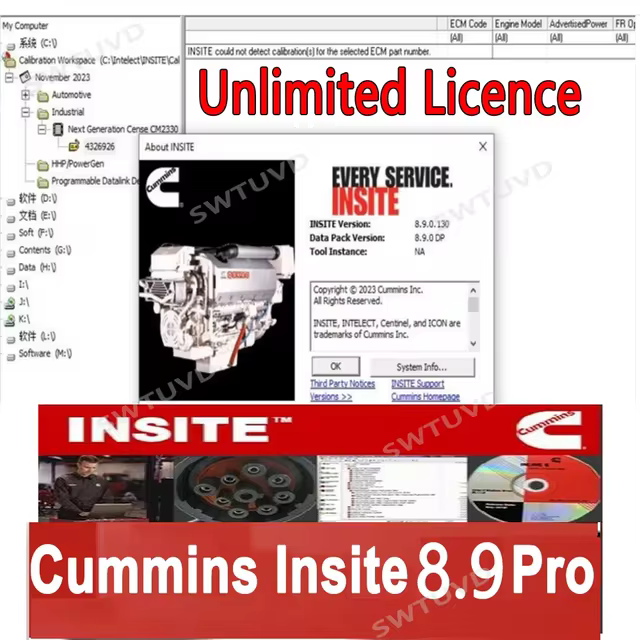 Newest Cummins Insite 8.9 PRO with Keygen