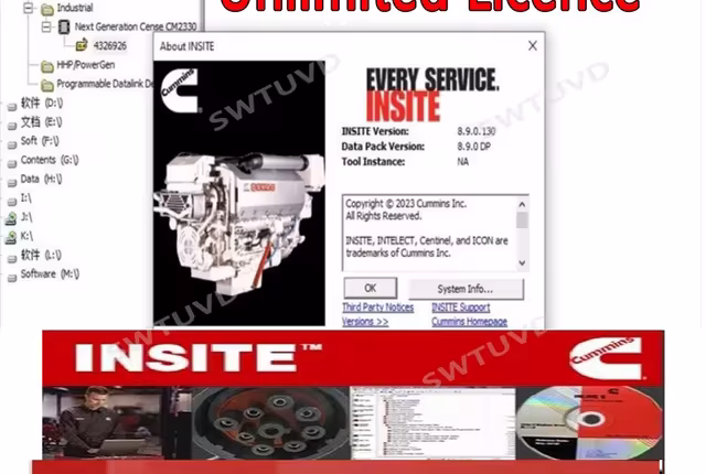 Newest Cummins Insite 8.9 PRO with Keygen